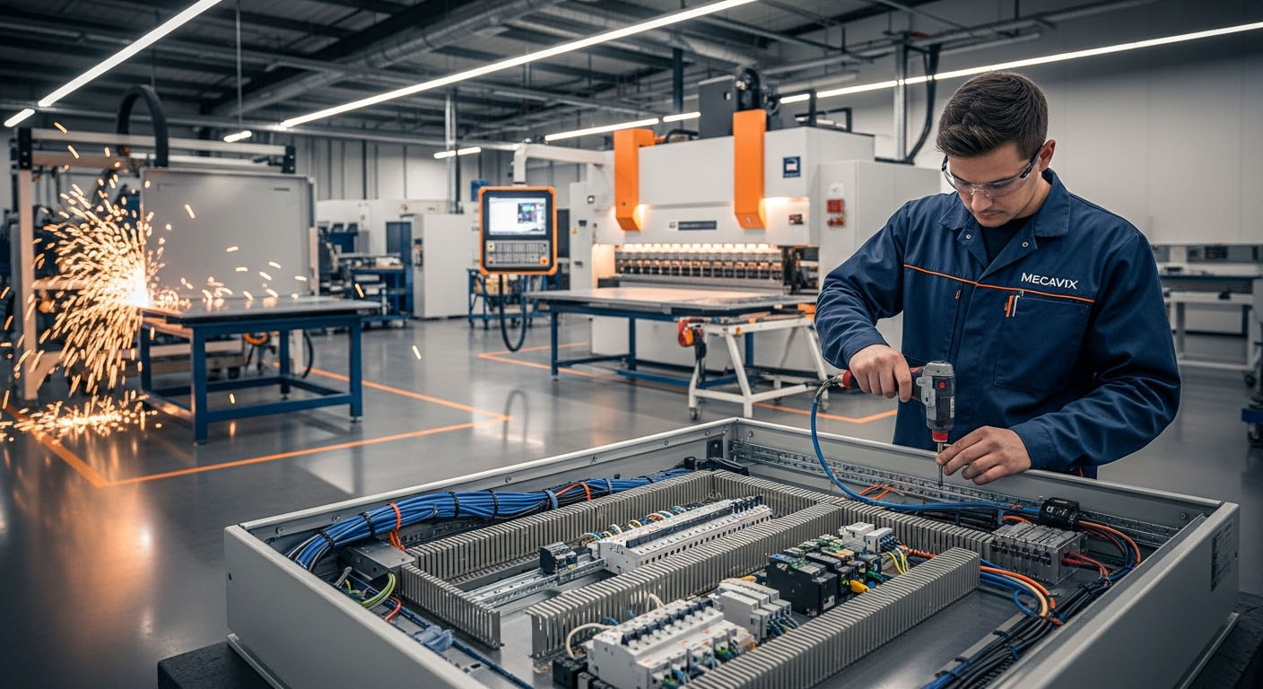 Fabricação e Montagem de Painéis Elétricos no ES | Mecavix